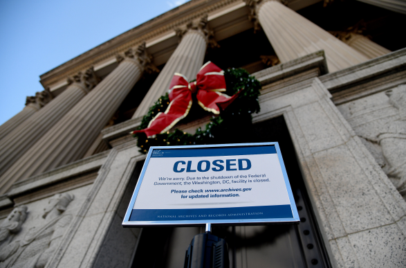 2018年,美国政府的3次关门风波