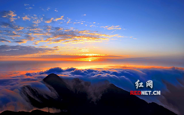 南岳衡山五一假期别样"红" 接待购票游客15.04万人次