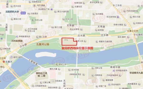 沈河区富民桥西地块规划调整 涉及用地性质、