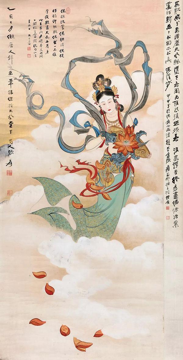 124亿元成交的汉宫秋图引领保利夜场成交12亿多元