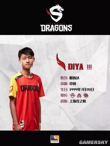 《守望先锋》联赛上海龙之队diya:在作弊的谣言中涅盘重生
