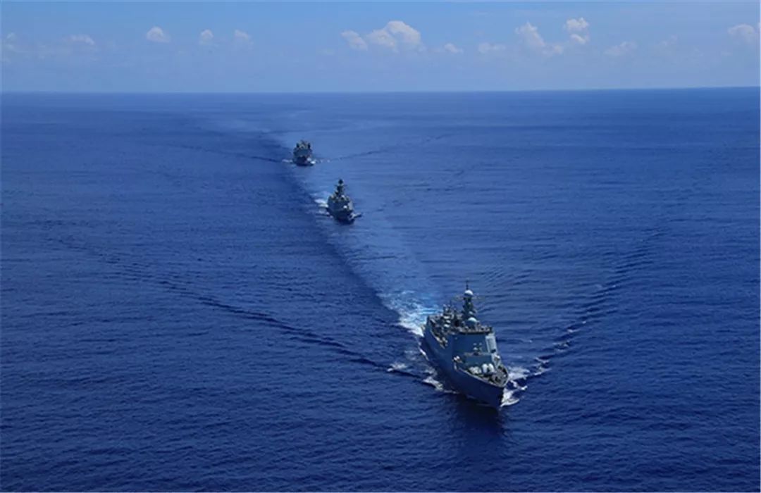 最强中国舰队刷屏我海军编队高清大图来啦