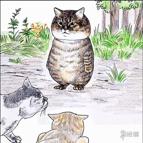 推特人气漫画猫咪 つしま 现实真的存在 本体也超霸气 新浪游戏 手机新浪网