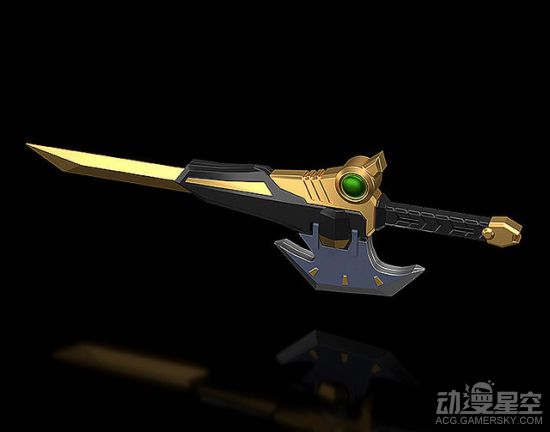 电光超人古立特古立特模型黄金大剑霸气十足