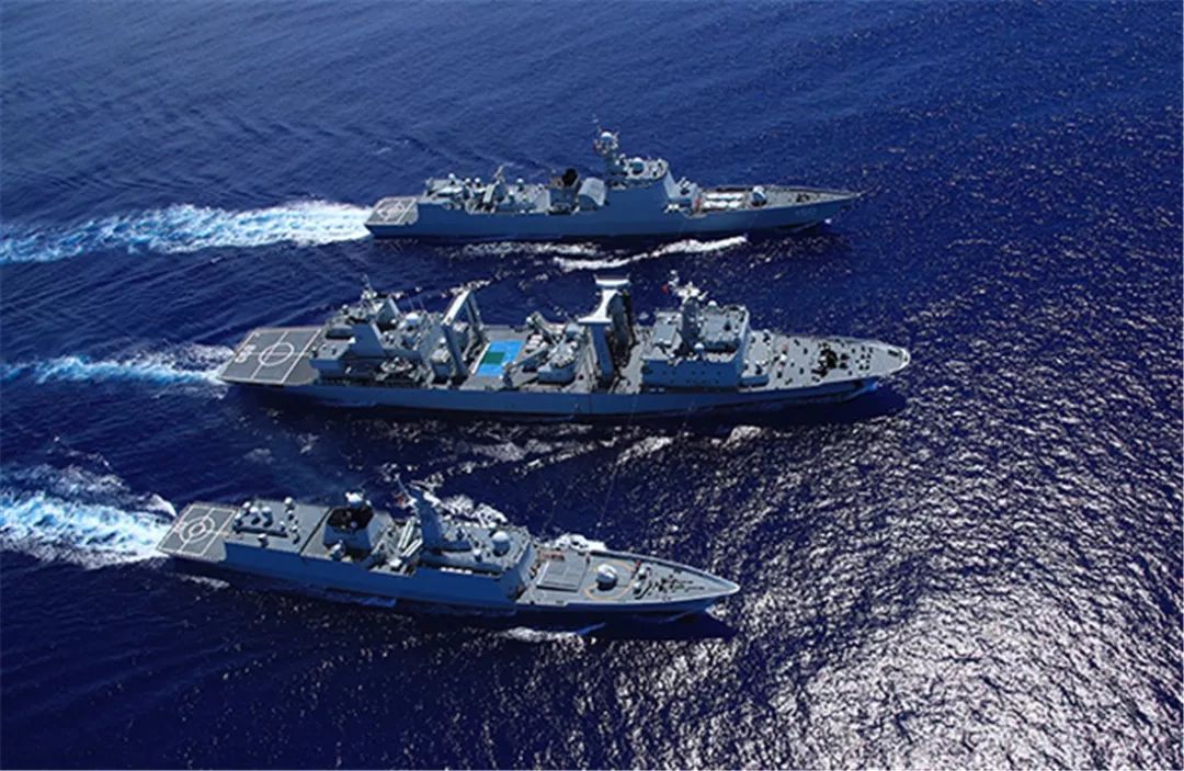 最强中国舰队刷屏我海军编队高清大图来啦