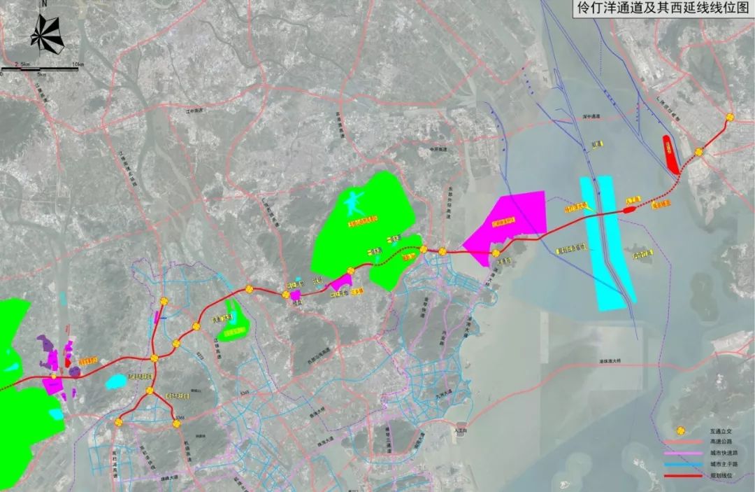 最新消息东起前海西接淇澳岛深珠通道规划出炉