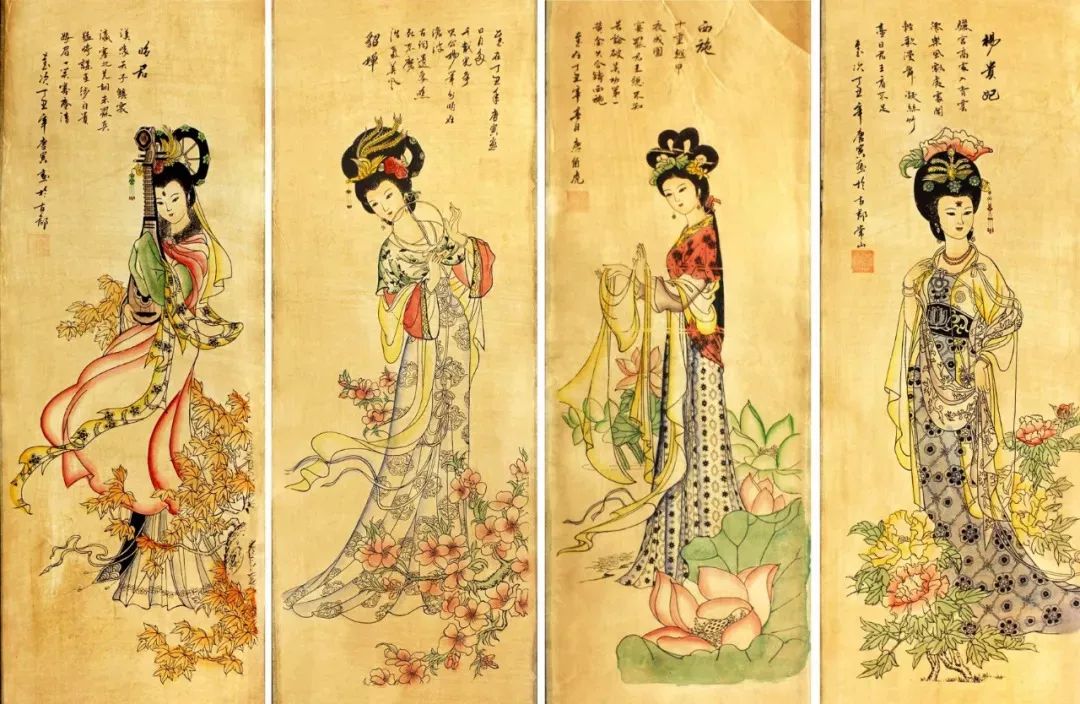 四大美女十首诗词写尽悲欢离合