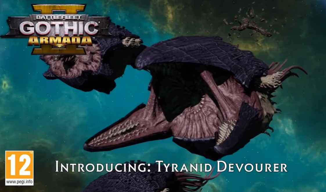 《哥特舰队:阿玛达2》泰伦虫族舰船 吞噬者亮相