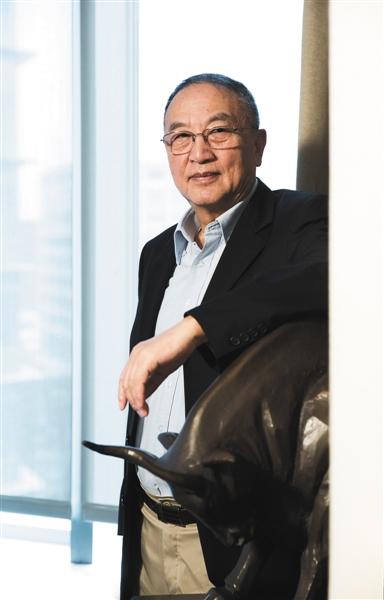 科技产业化的先行者柳传志。新京报记者 郭延冰 摄