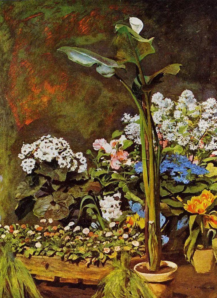 19世界绘画大师们笔下的花儿每一张都值得回味