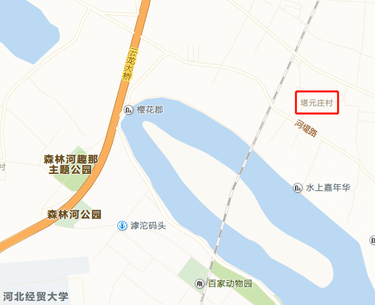 6969拟征收正定镇塔元庄村的部分土地,具体位置为塔元庄村地以东