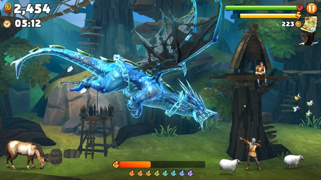 本周移动平台游戏推荐:饥饿龙