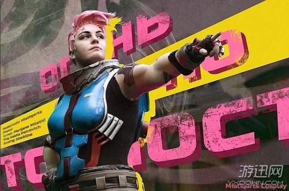 女汉子cos《守望先锋》查莉娅 体型壮硕真不是本人?