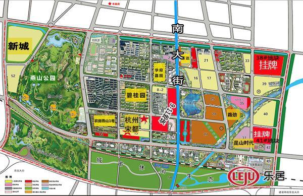 6969溧阳市燕山片区38地块分为38-1#和38-2#两幅地块,分别占地