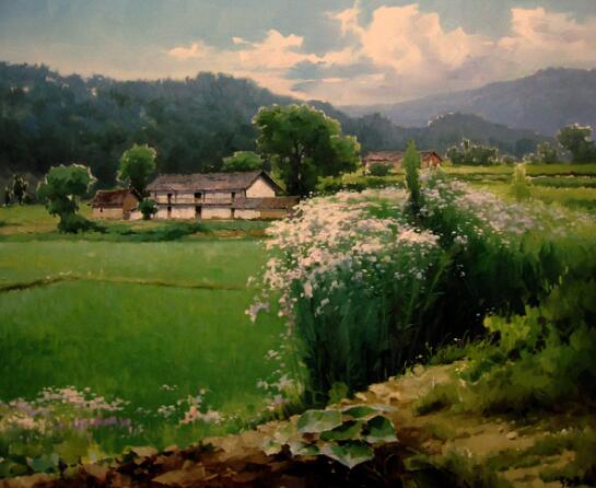 油画大师闻世宏油画作品的核心价值