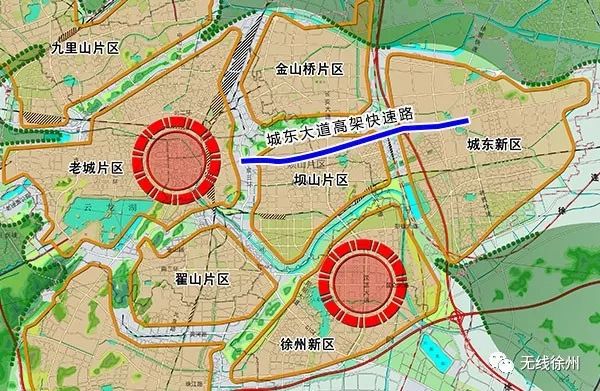 大道高架快速路於2017年4月正式開工,根據2018年徐州城建重點工程計劃