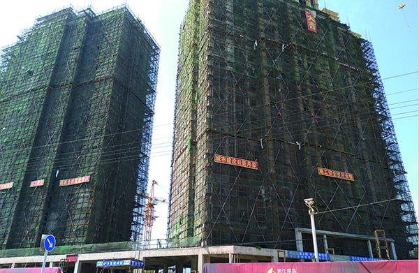 衡东21层在建楼被"叫停" 供应商被指偷工减料