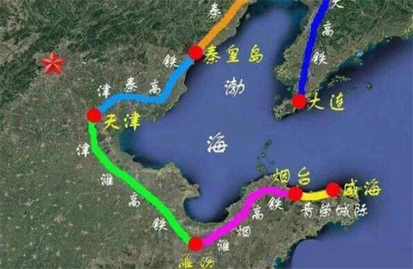 环渤海高铁年底开工威海至北京仅需3个多小时