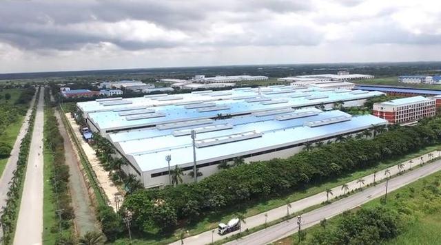 6月26日,浙江日报报业集团全媒体记者一行来到越南龙江工业园采访.