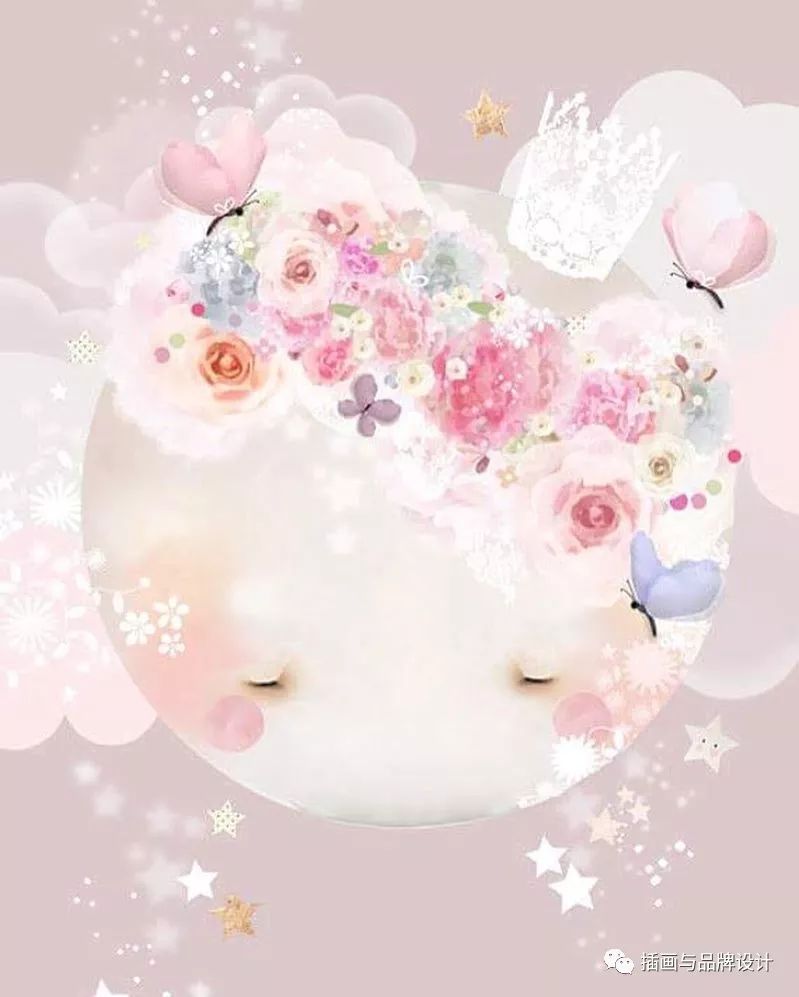 插画丨她用自己的插画作品装饰粉色调梦幻房间真是让人少女心彻底苏醒