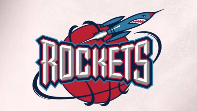 nba tv晒出休斯顿火箭队史logo变化
