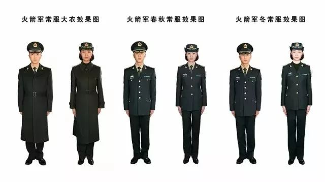 部队衣服分类图片
