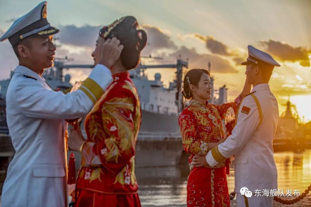 昨天,海军哥哥给了我一场世界上最浪漫的婚礼!