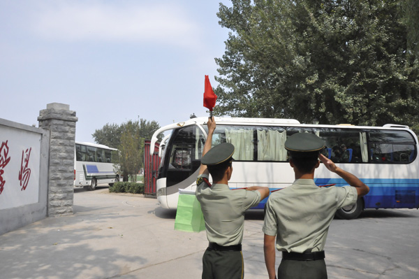 执勤第三支队2018年新兵入营啦
