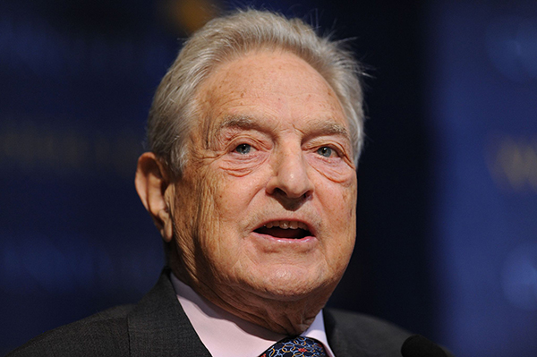 索罗斯(George Soros) 视觉中国 原料图