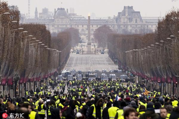 12月15日，巴黎（图片来源：东方IC）
