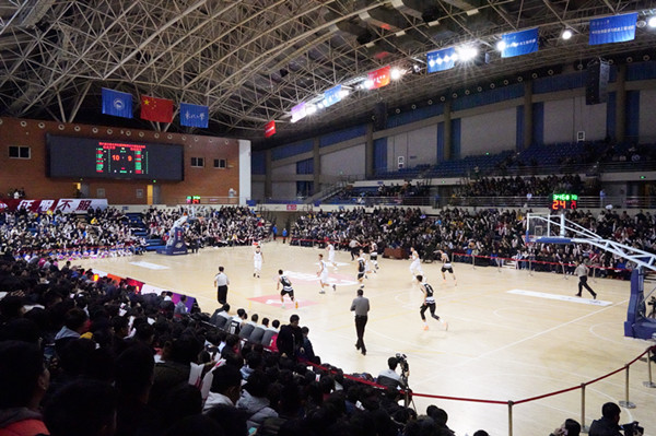 第21届cuba中国大学生篮球联赛辽宁赛区总决赛在东北大学开赛