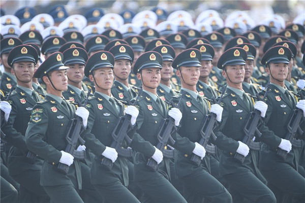 高清大图丨战略支援部队方队
