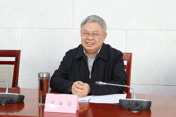 刘永富主任会见浙江省委常委杭州市委书记周江勇一行