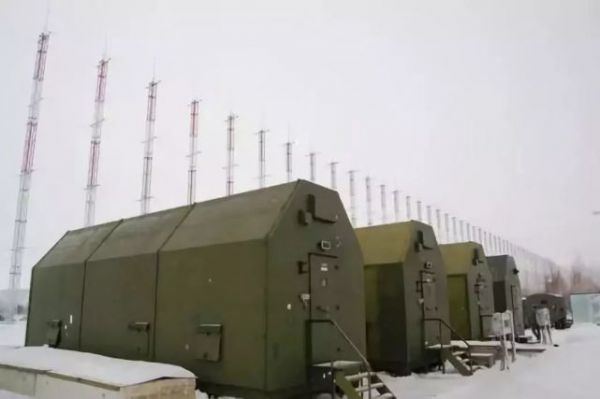 俄军装备的“集装箱”超视距雷达系统（俄罗斯国防部网站）