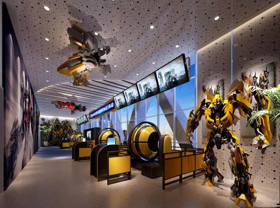 (3d动画技术与体感设备完美融合的日本华夏世嘉变形金刚)(刺激旅程的