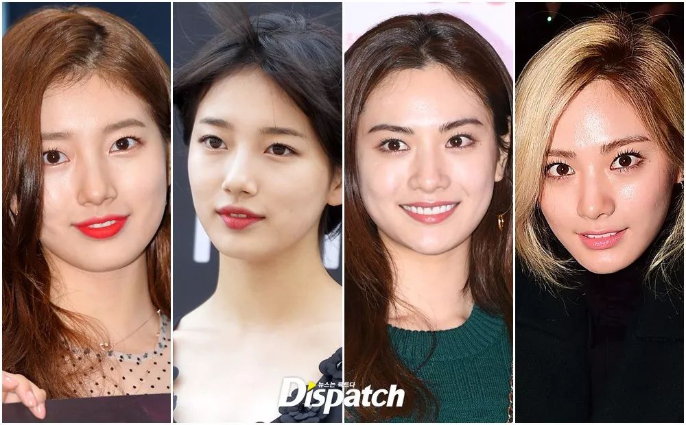 眉形变化的女爱豆们|拱形|眉毛|形象_新浪新闻