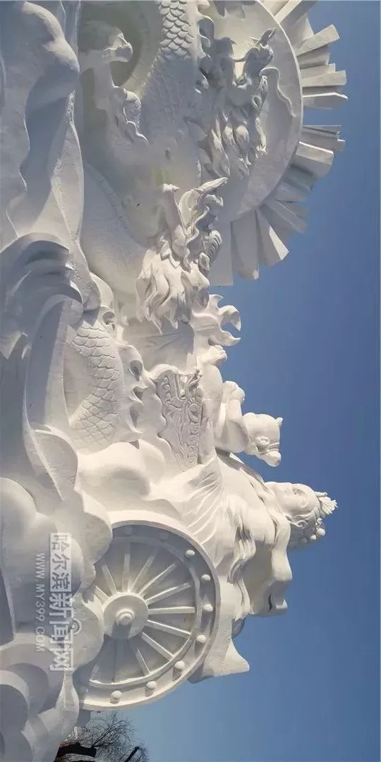 他们把16年前的经典"东君出巡"召唤回来了|身高20米,出趟门六条龙拉车