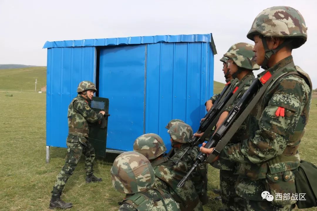 武警青海总队机动第二支队带你领略班组战术训练五步法
