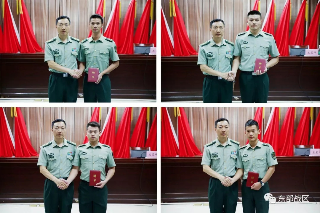 基地政委袁建新与勤廉哨兵合影文 | 曾庆豪,卞瑞图 | 林曦编辑 | 左