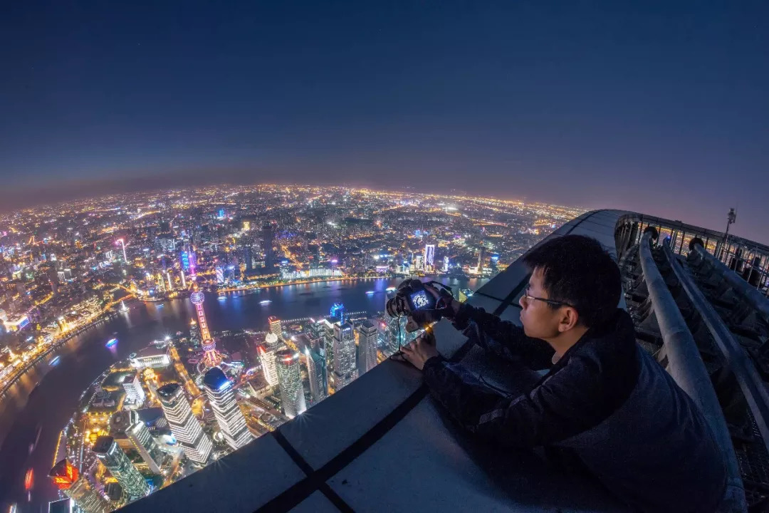 摄影师云上捕捉,浦东就这样"长起来"