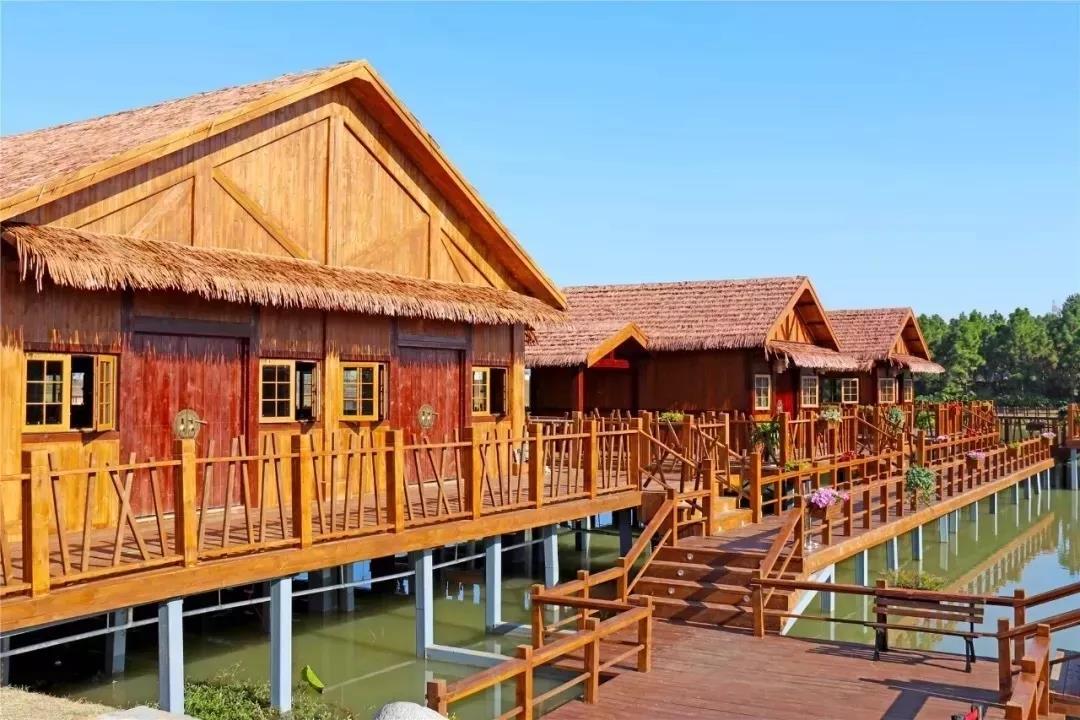 元宵节去江宁溪田田园综合体放花灯