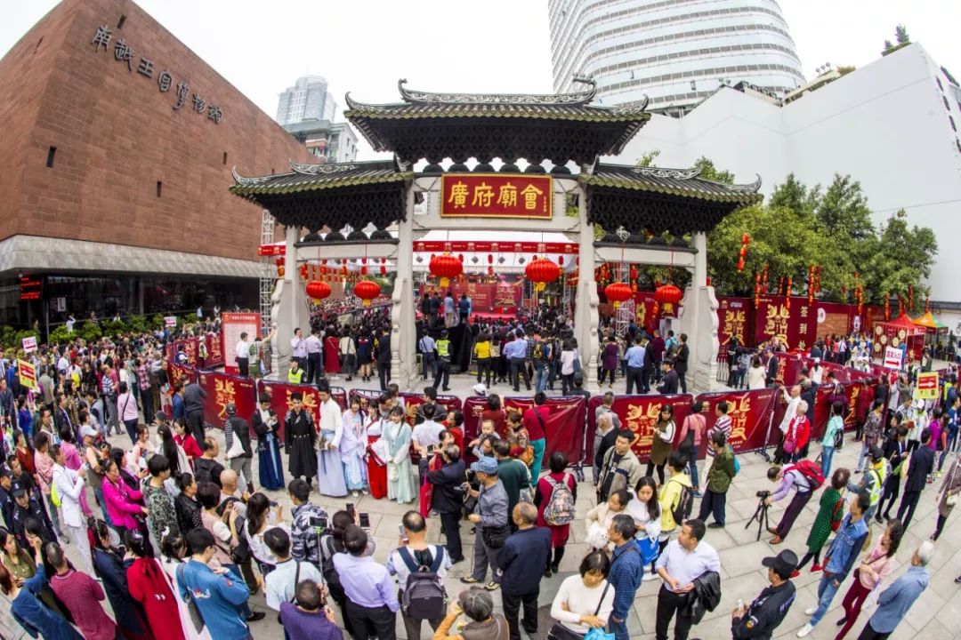 推广传承中华优秀传统文化领秀大湾区文化融合2019广府庙会与您幸福