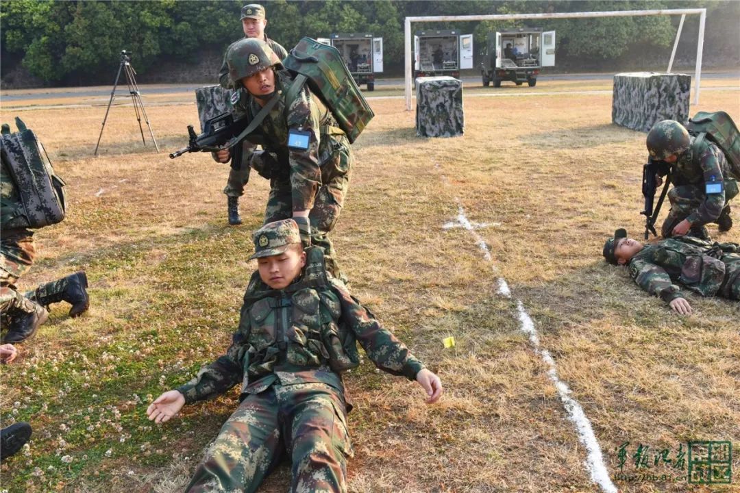96602部队组织开展卫勤专业练兵比武活动
