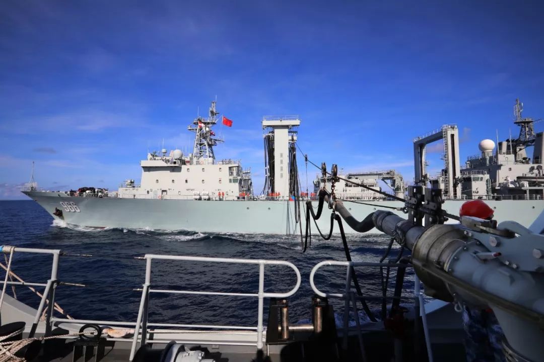 直击,第32批护航编队完成首次航行补给|护航编队|航行|东海舰队_新浪