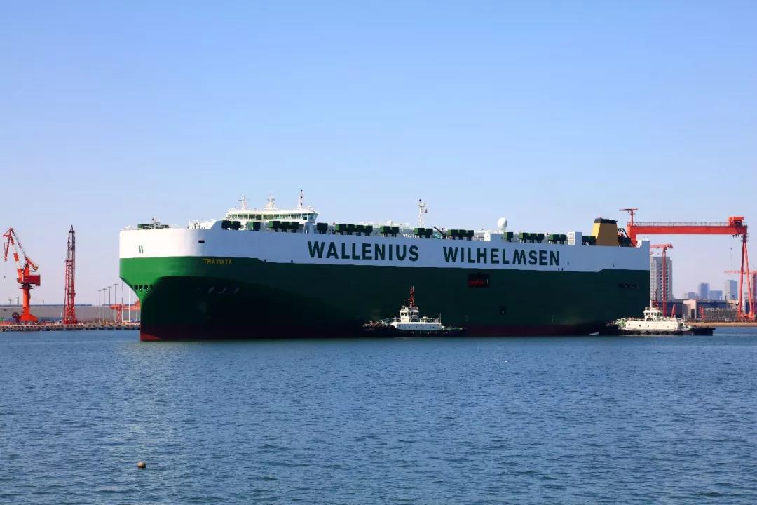 中船重工建造8000车位汽车滚装船2号船顺利交付瑞典国务院国有资产