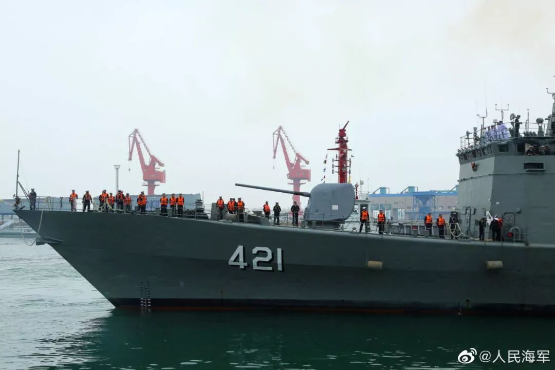 各国舰艇齐聚青岛,阅舰式上各展雄风!