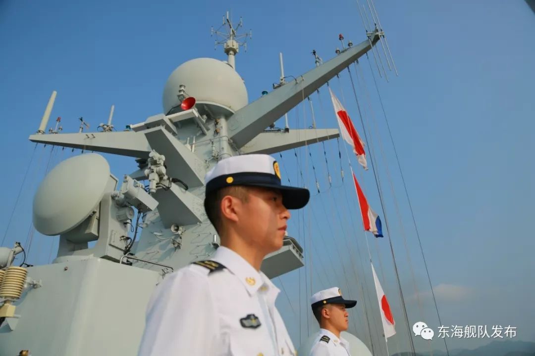 刚刚,太原舰赴日本参加国际舰队阅舰式活动