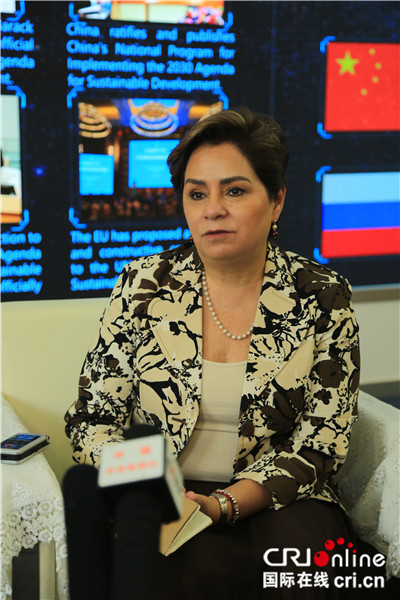 国际在线报道(记者 靳丹妮):联合国气候变化公约秘书处执行秘书帕特里