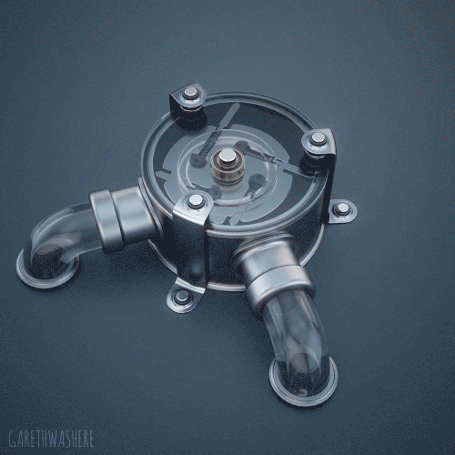 100张极致唯美4d机械原理动态图,看了会上瘾!