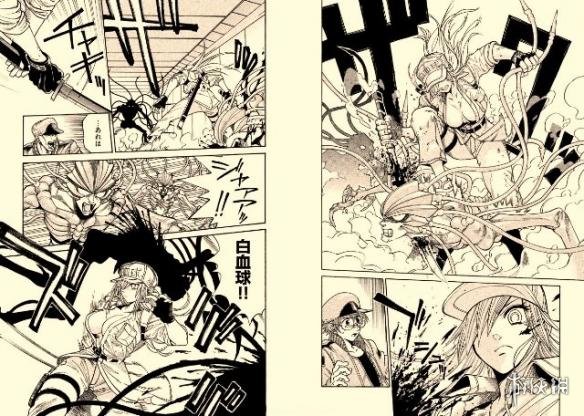 成人版《工作细胞》性别反转 性感爆衣御姐白血球